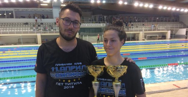 Boki i Dimka sa peharima u Kg – avgust 2019